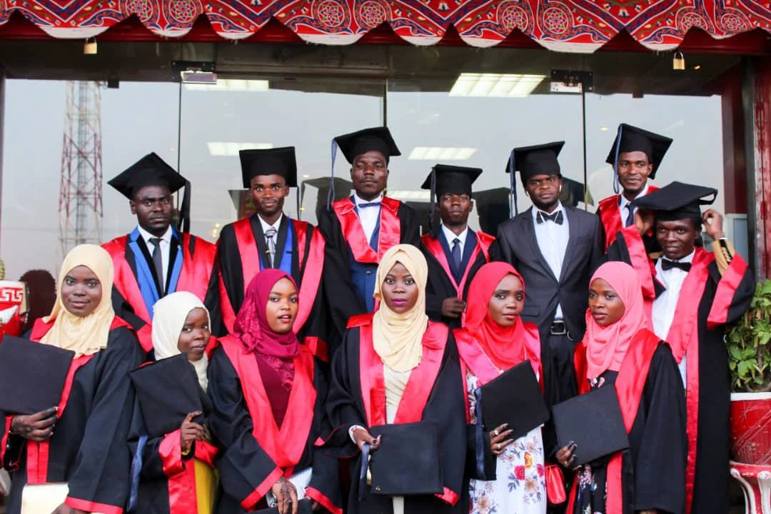 IZF-supported graduates celebrating their achievement